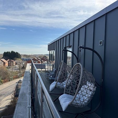 Ferienwohnung Luxury York Minster Penthouse - Free Gym & Parking Exterior foto