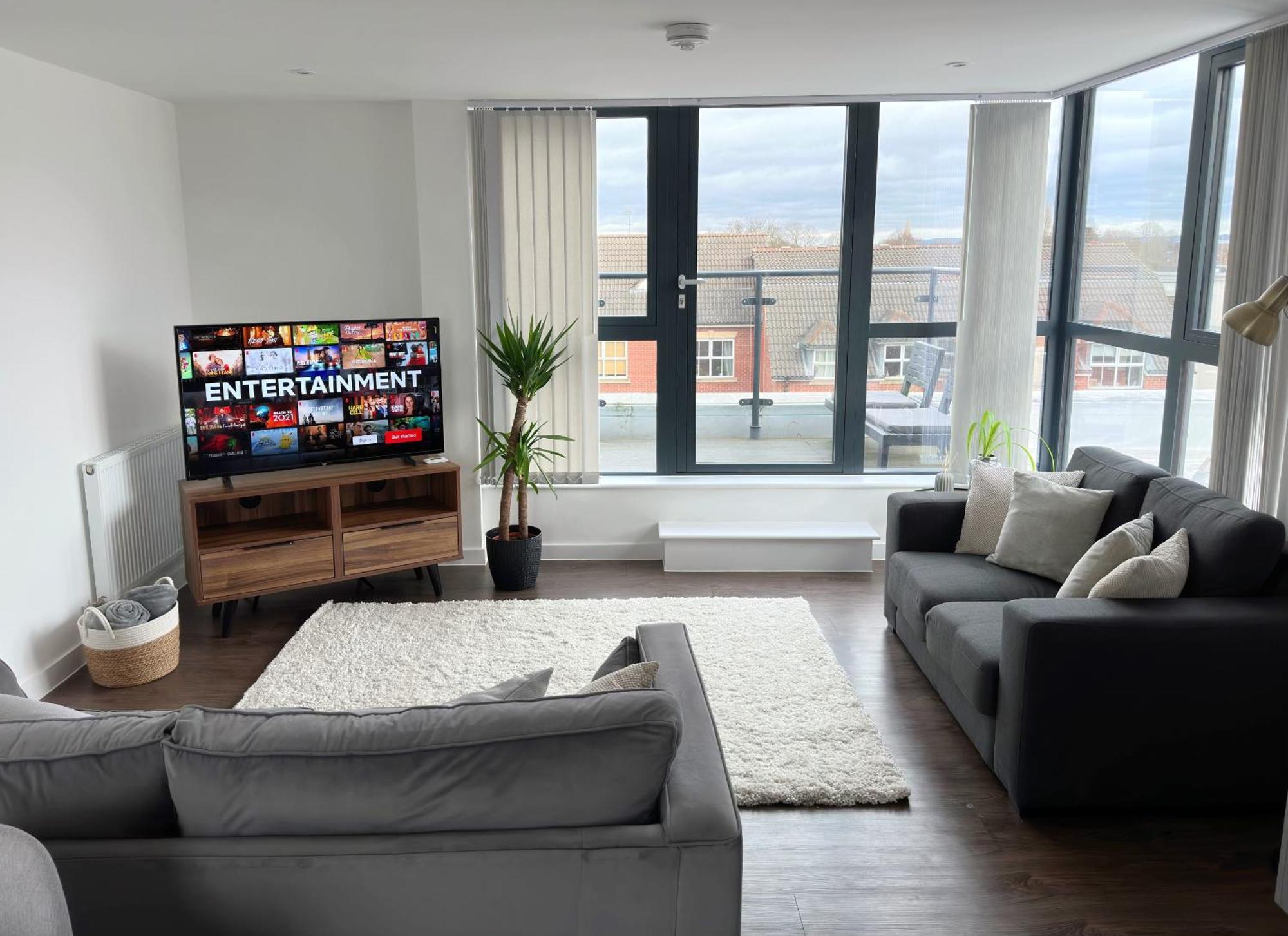 Ferienwohnung Luxury York Minster Penthouse - Free Gym & Parking Exterior foto