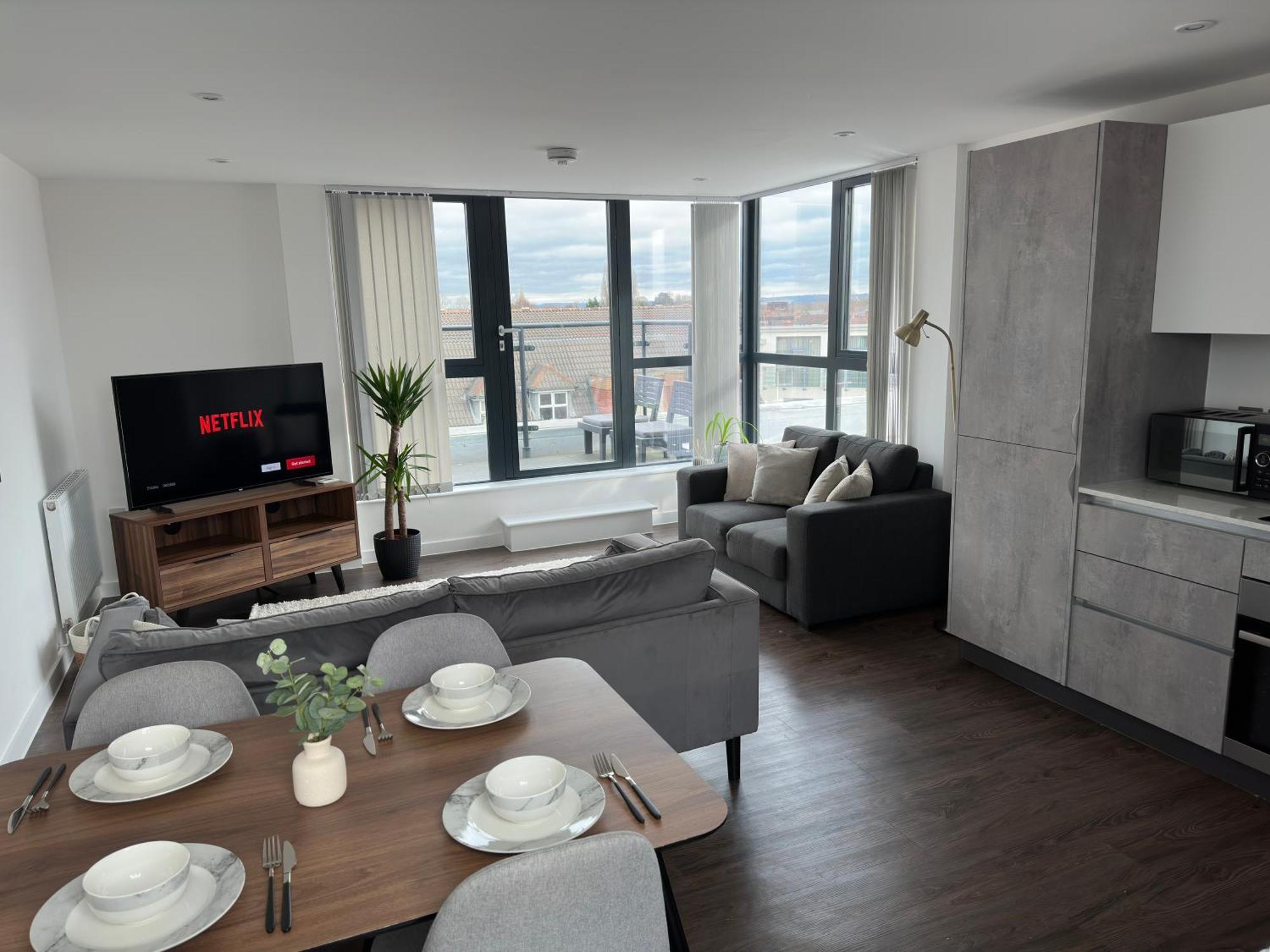 Ferienwohnung Luxury York Minster Penthouse - Free Gym & Parking Exterior foto