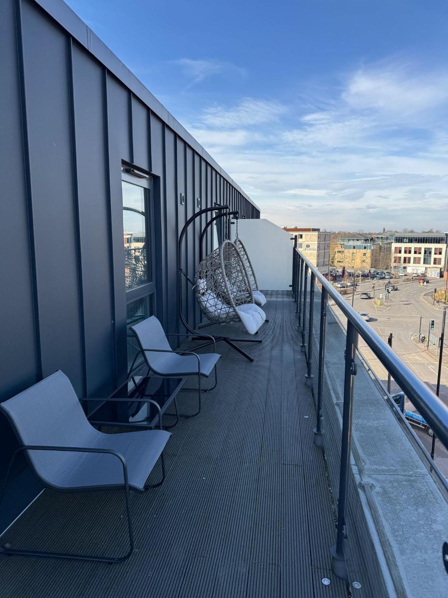 Ferienwohnung Luxury York Minster Penthouse - Free Gym & Parking Exterior foto